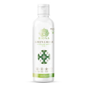 Biona Green Caviar 3 az 1-ben micellás víz – természetes arctisztító flakon