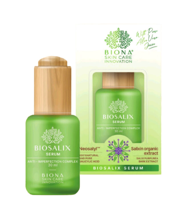 Biona BioSalix nyugtató arcszérum 30 ml, természetes összetevőkkel